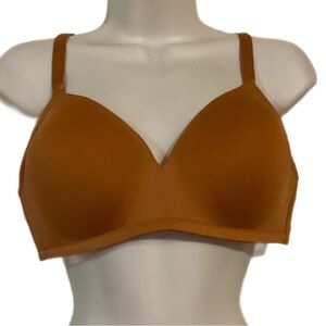 Ellen Tracy Seamless Tan Bra 36C